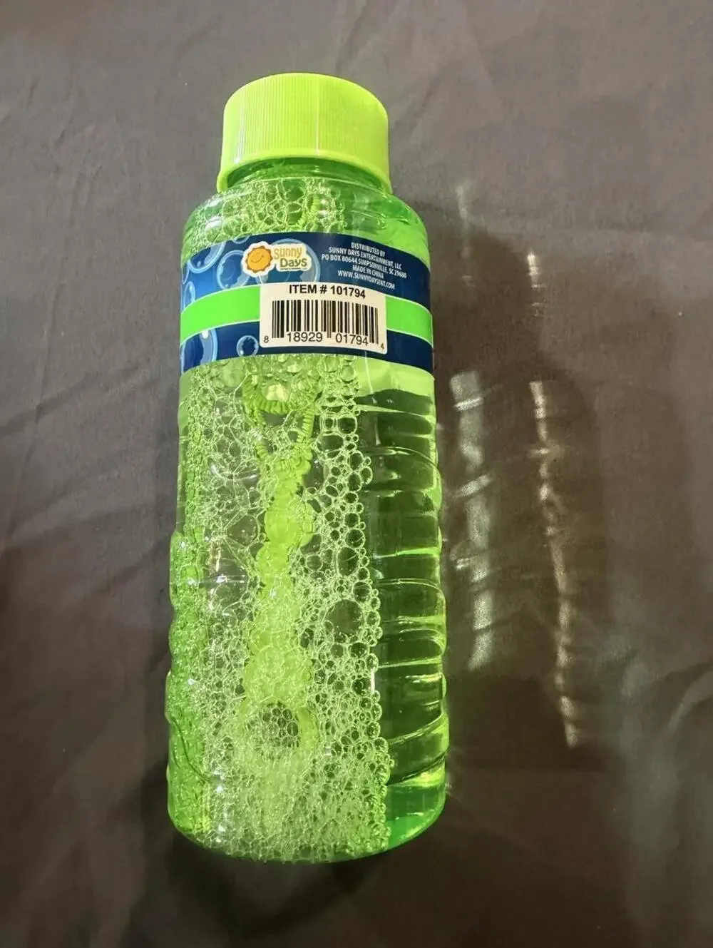 Kids Green Bubble Solution